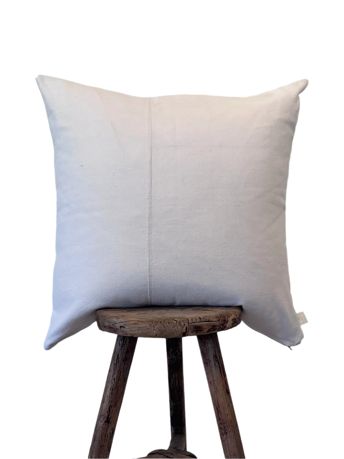 Vintage European Linen Pillow w/ Seam