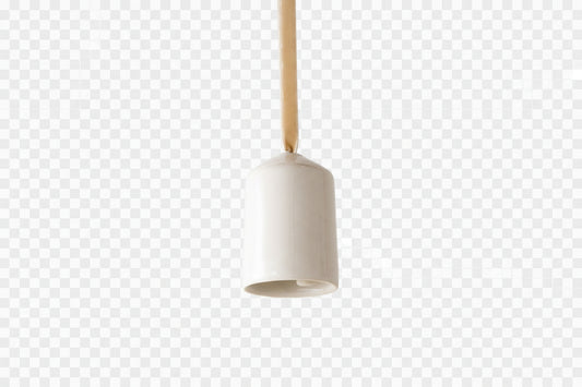 Bell Ornaments Ivory Glossed