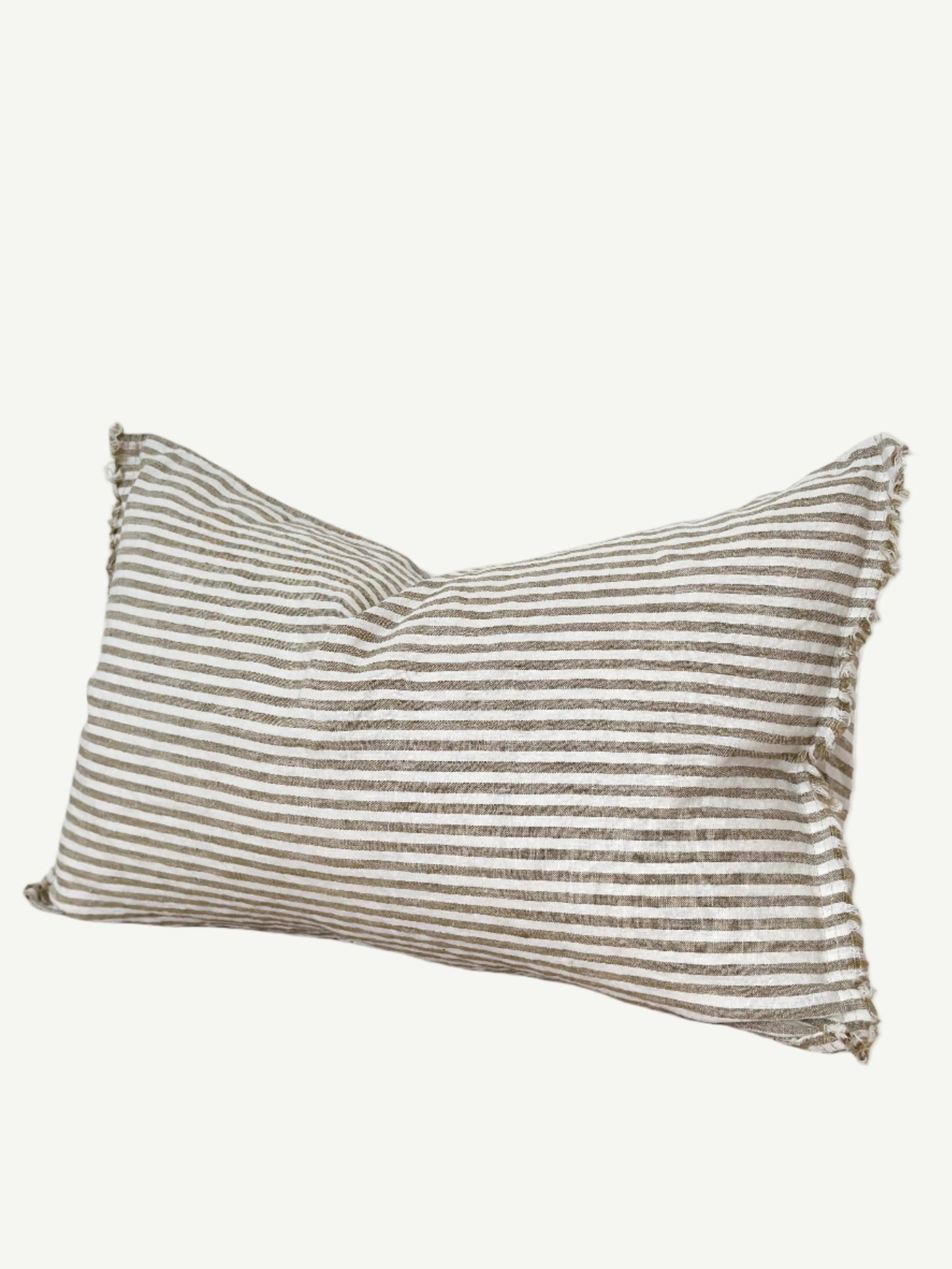 Olive Stripe Pillow