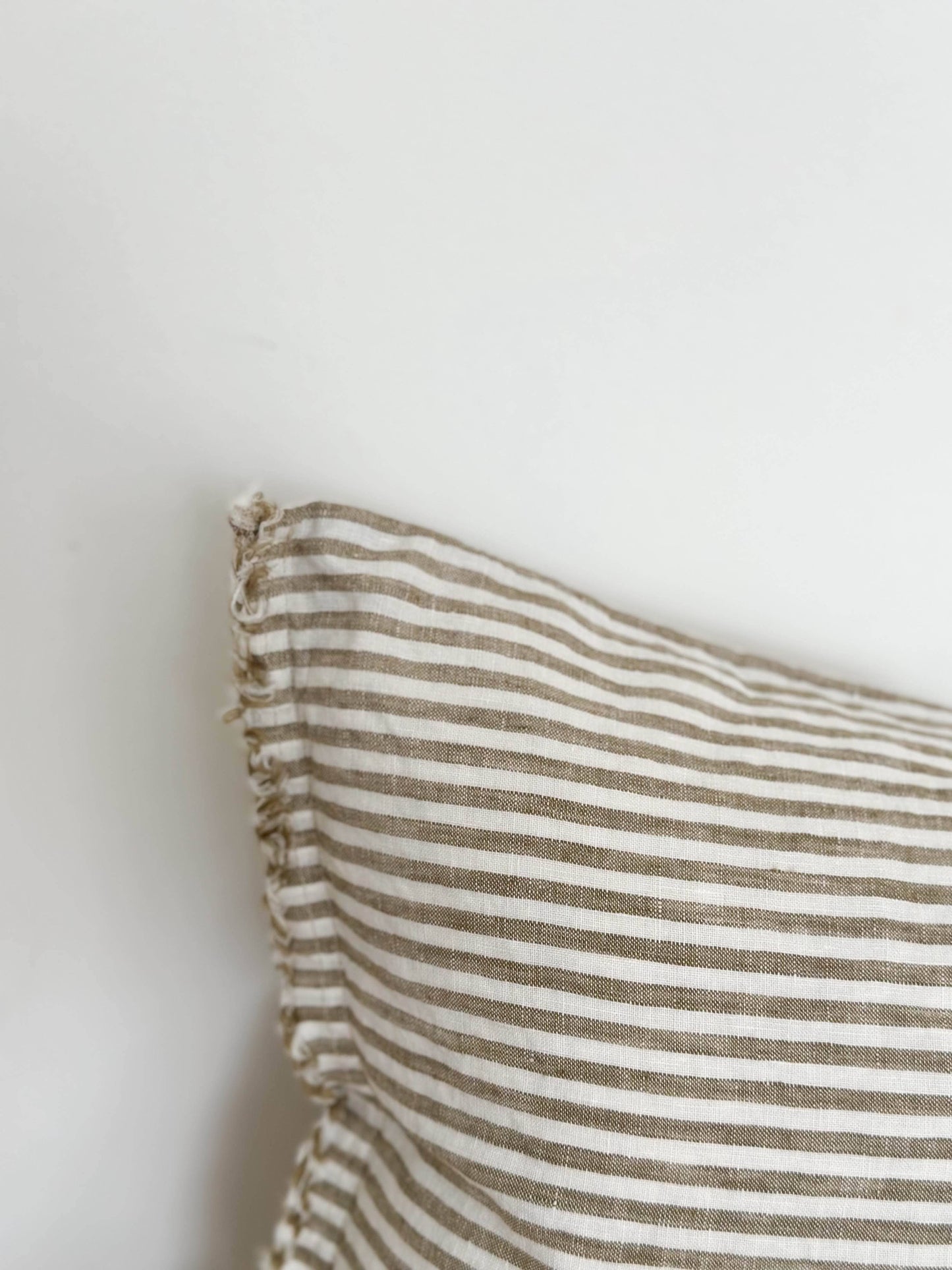 Olive Stripe Pillow