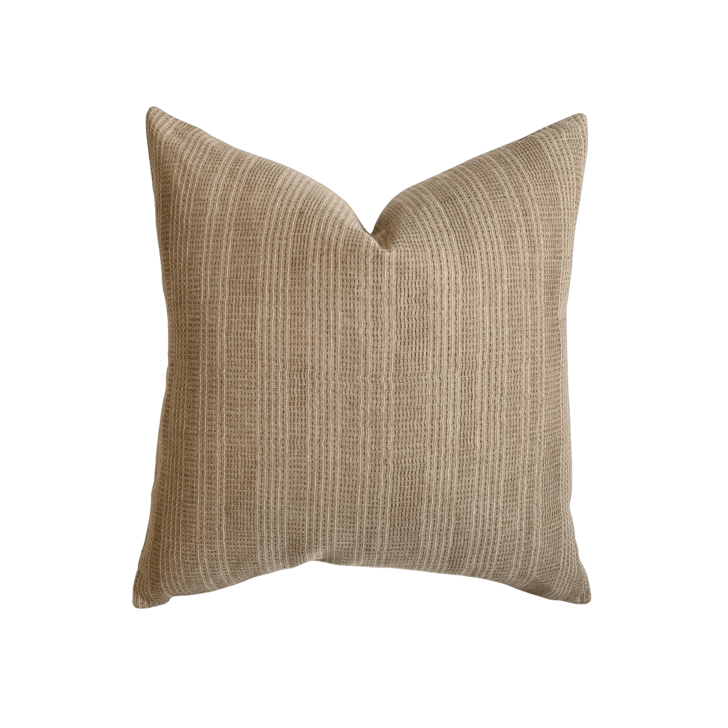 Brown Striped Pillow