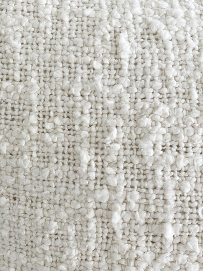 Ivory Boucle Bed Pillow