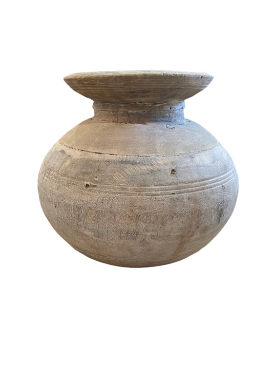 Wooden Vase