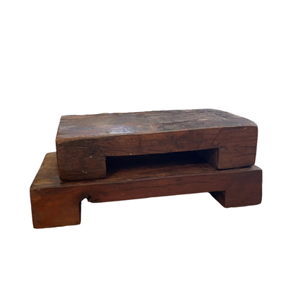 Wood Pedestal