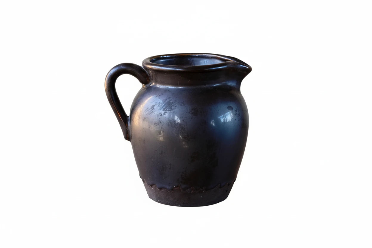 Smoked Glazed Flower Vase