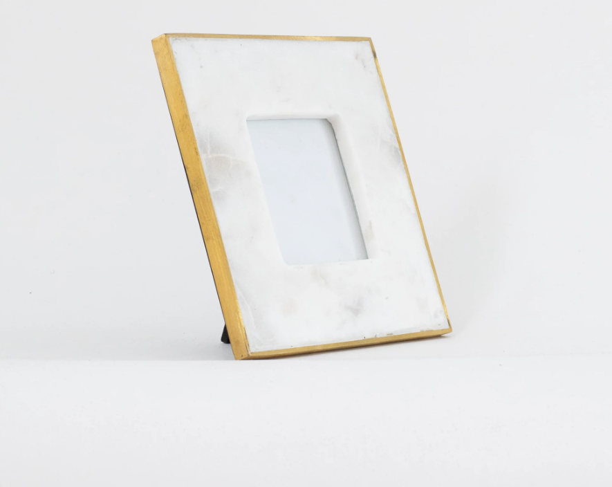 Marble & Brass Frame 3.5x3.5
