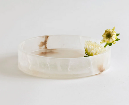 Alabaster Vanity Tray