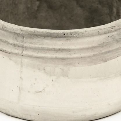 Distressed White Bowl