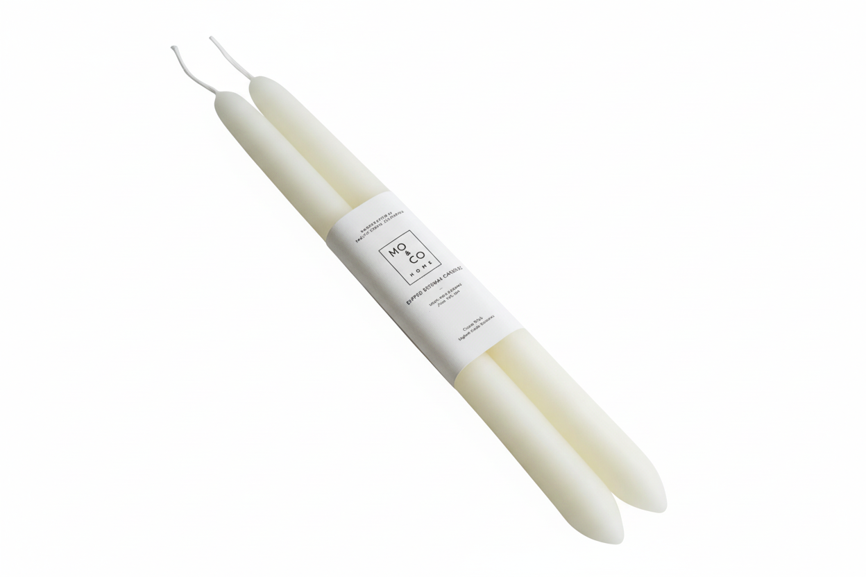 100% Beeswax Dipped Candles