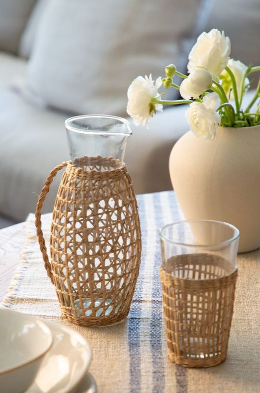 Drinking Glass w/ Sleeve