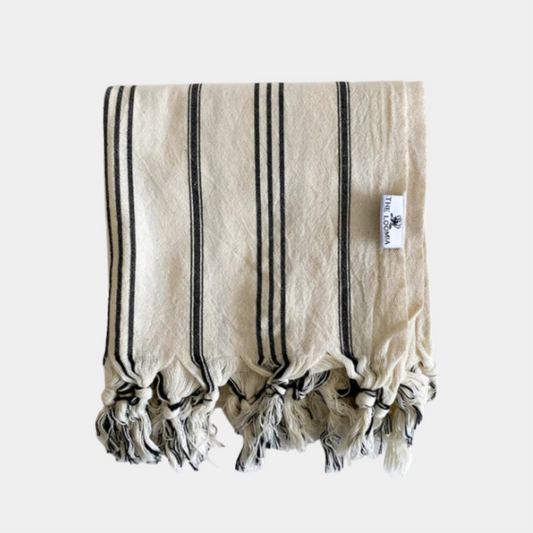 Turkish Bath/ Beach Towel White