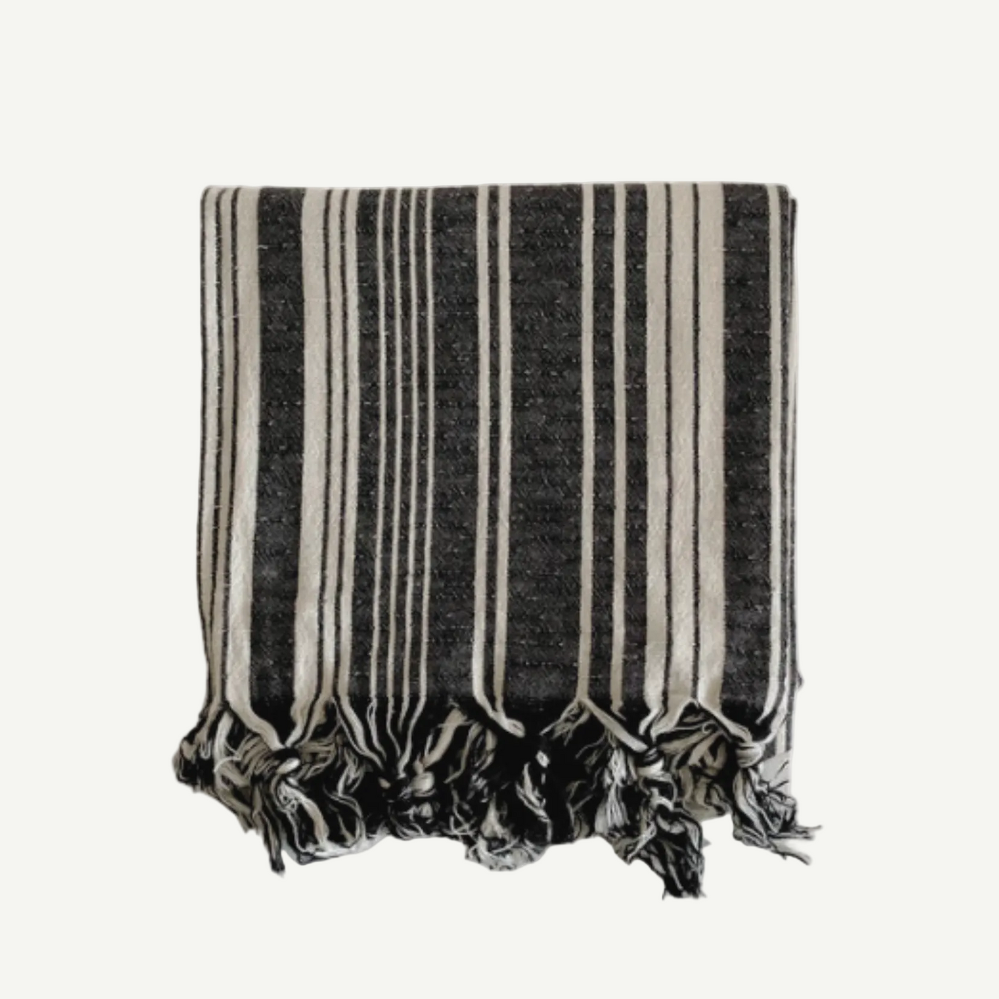 Turkish Bath/ Beach Towel Black