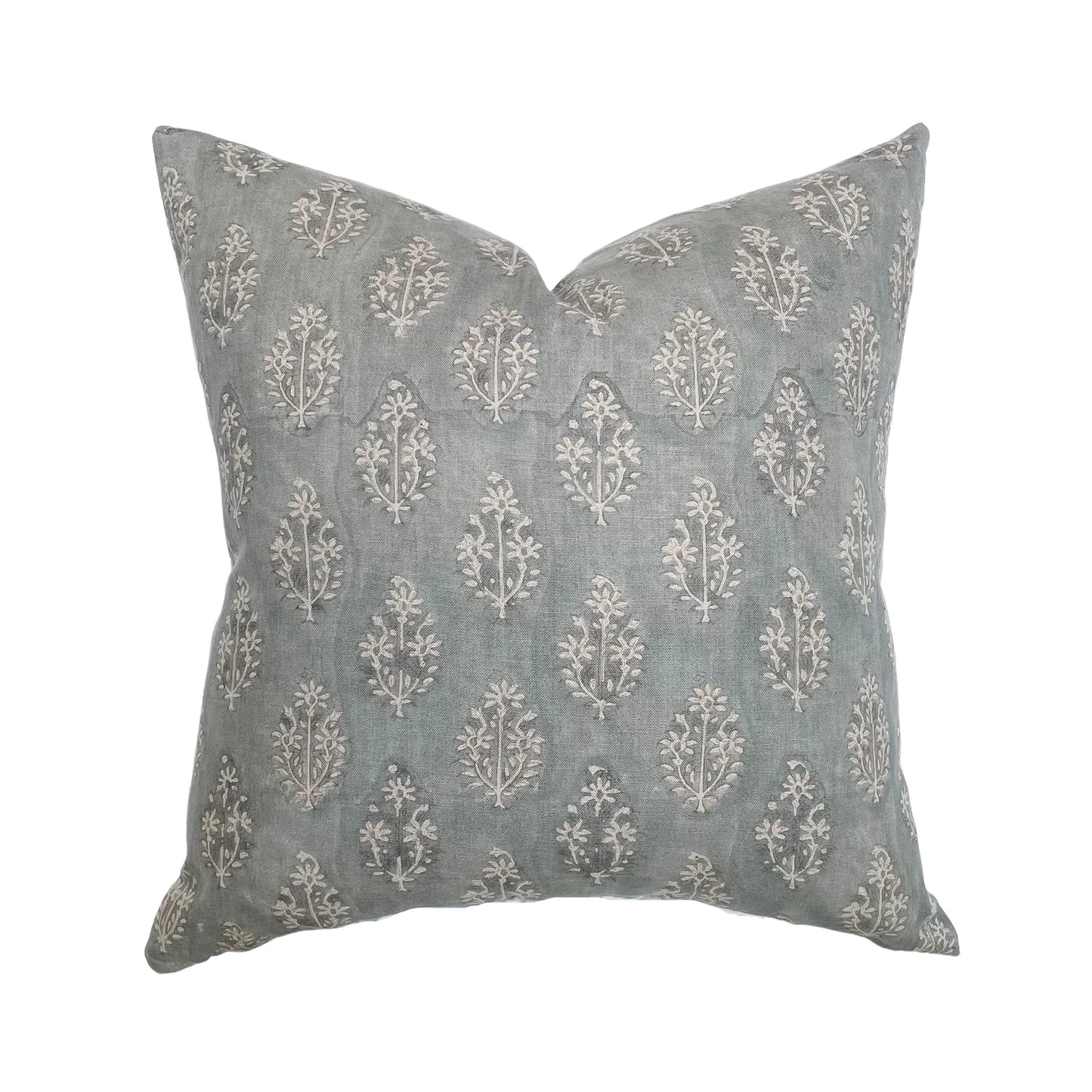Blue Handblock Pillow