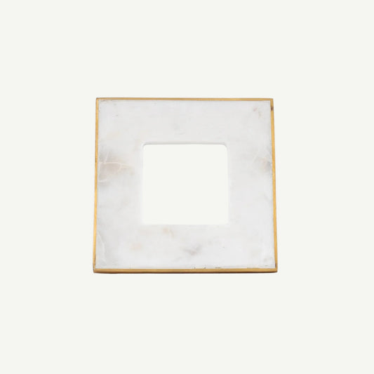 Marble & Brass Frame 3.5x3.5