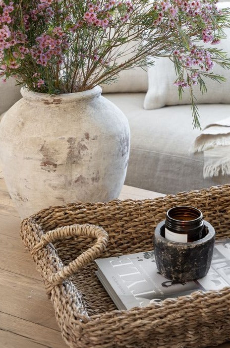 Seagrass Tray with Handles