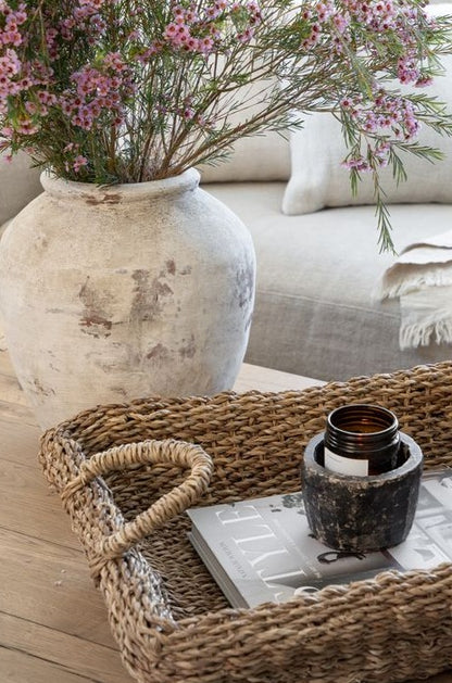 Seagrass Tray with Handles