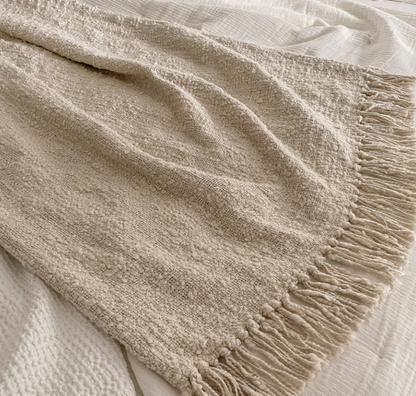 Boucle Bed Blanket