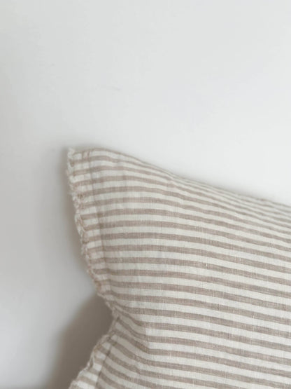 Natural Stripe Pillow