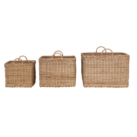 Stackable Baskets with Handles