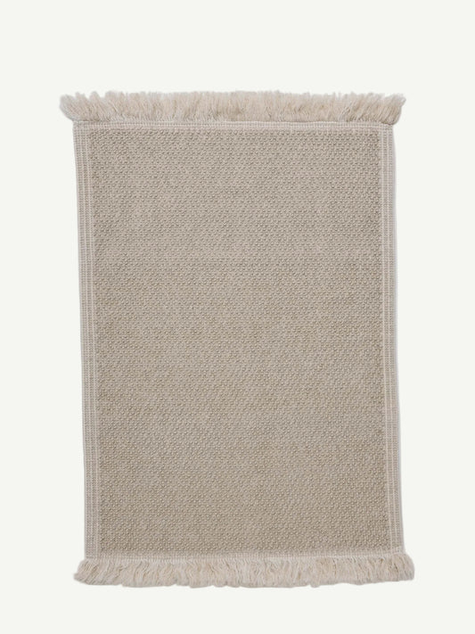 Bath Mat with Fringe