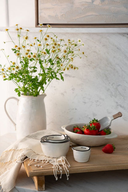Stoneware Measuring Cups- Set of 4