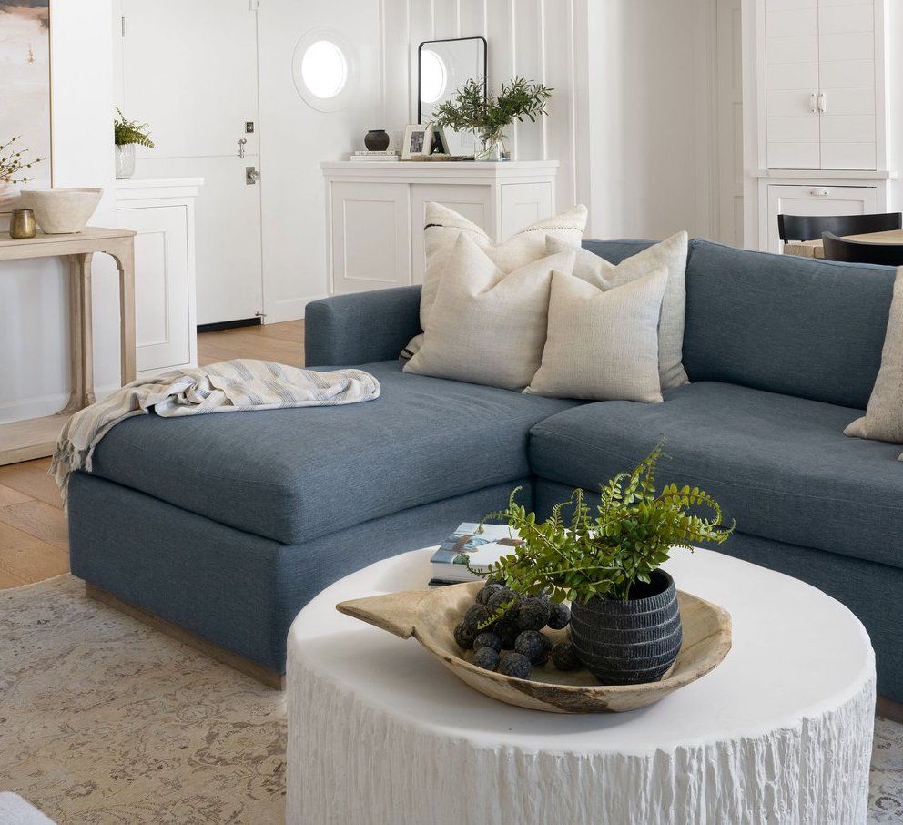 Bleached Wood Arrow Bowl