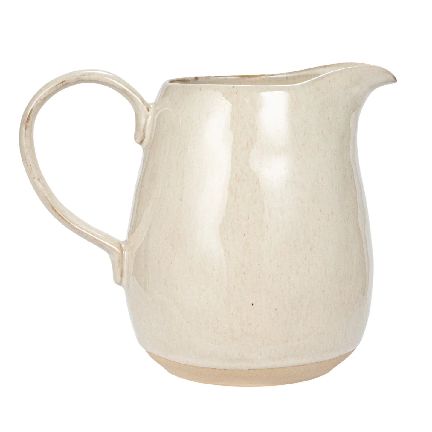 Stoneware Pitcher - Cream