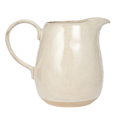 Stoneware Pitcher - Cream